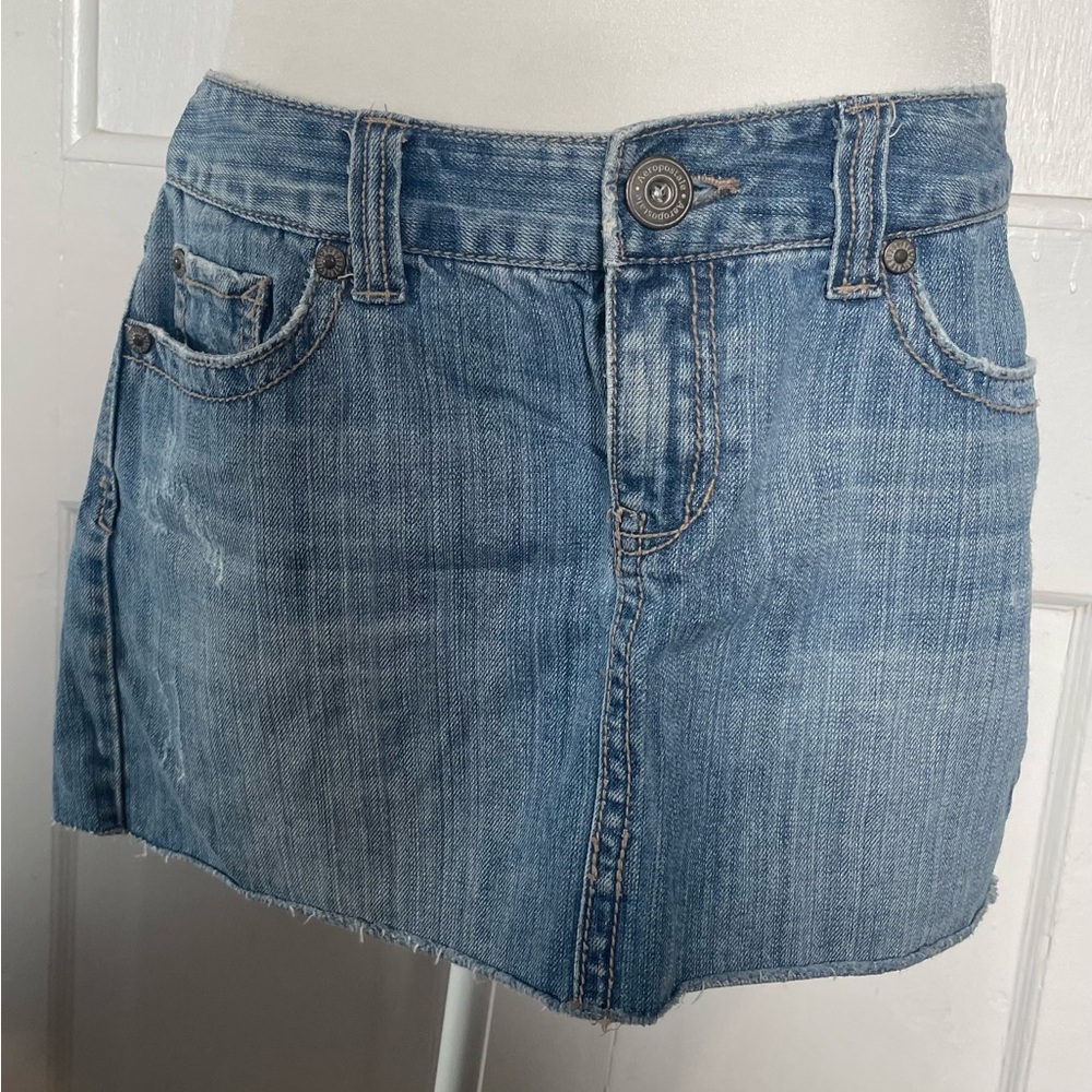 Vintage Aeropostale Denim Mini Skirt